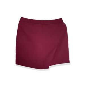 Red wrap skirt size 8